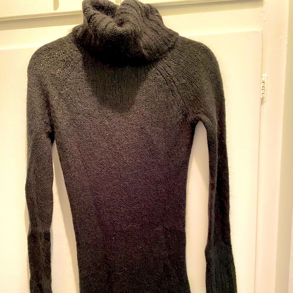 Zara Dark Green Tunic Sweater